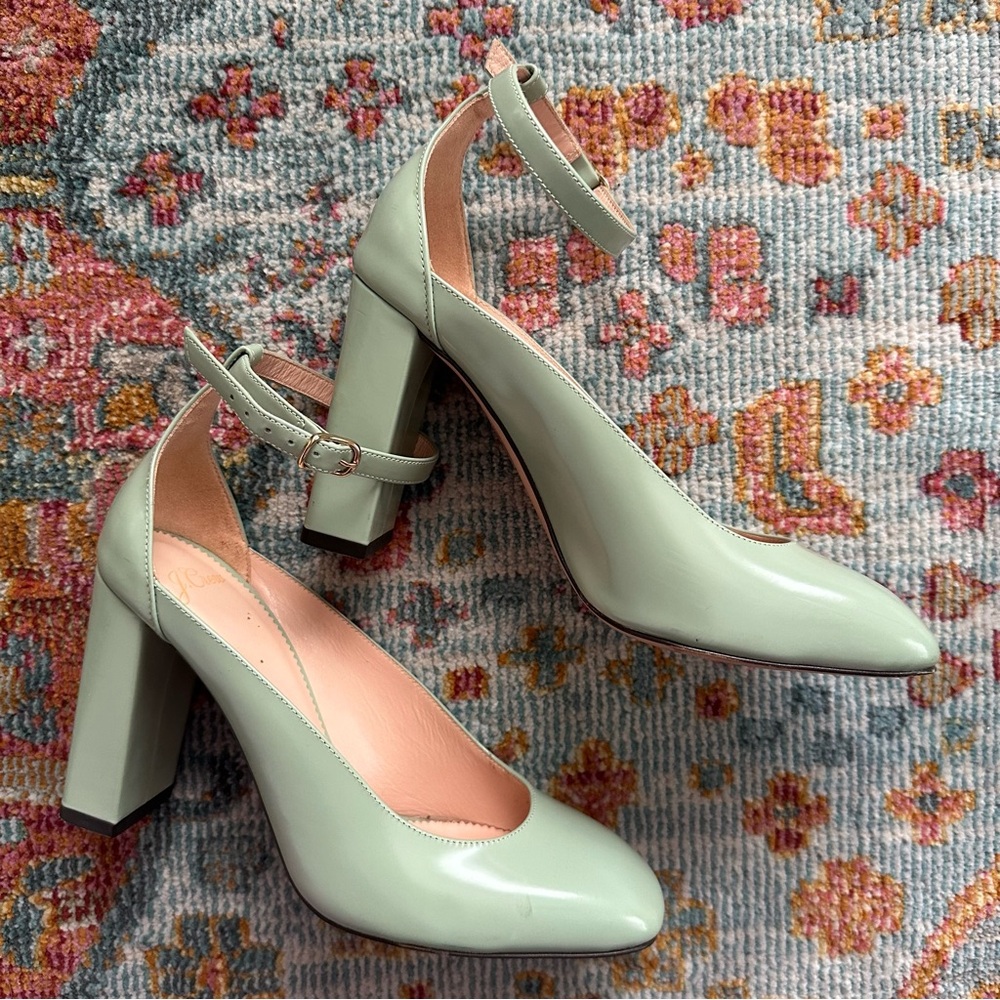 J.CREW Harlow Pumps in leather 6.5